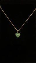 Load image into Gallery viewer, Heart Jade Necklace