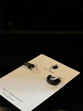 Load image into Gallery viewer, Black Shimmer Rock Huggies