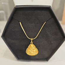 Load image into Gallery viewer, Gold Buddha Necklace