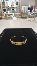 Load image into Gallery viewer, Multicolor Gemstone Bangle
