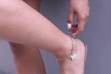 Load image into Gallery viewer, Jade Butterfly Anklet