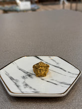 Load image into Gallery viewer, Designer Inspired Chunky Gold Ring