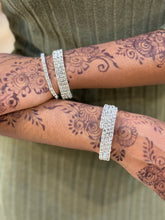 Load image into Gallery viewer, Silver Diamond Tennis Bracelet