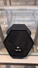 Load image into Gallery viewer, Silver Heart Couple Ring