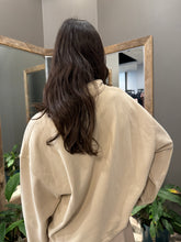 Load image into Gallery viewer, Beige Crop Sweater