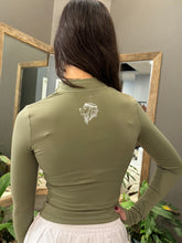 Load image into Gallery viewer, Fitted Crop Zip Jacket