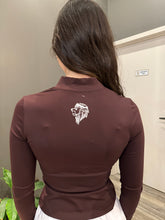 Load image into Gallery viewer, Fitted Crop Zip Jacket