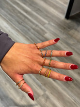 Load image into Gallery viewer, Dainty Birthstone Rings