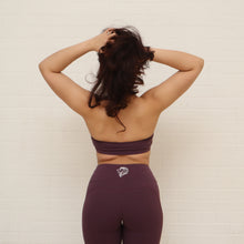 Load image into Gallery viewer, Dark Purple Halter Bra