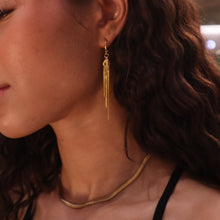 Load image into Gallery viewer, Gold Ella Dangle Drop Earrings
