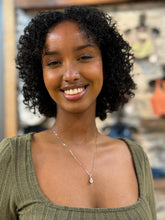 Load image into Gallery viewer, Pear Diamond Solitaire Necklace