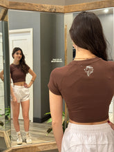 Load image into Gallery viewer, Short Sleeve Crop Top