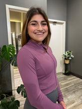 Load image into Gallery viewer, Cropped Zip Up Jacket