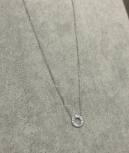 Load image into Gallery viewer, Halo Silver Necklace
