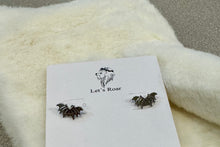 Load image into Gallery viewer, Silver Spooky Halloween Earrings