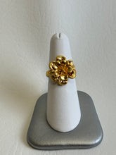 Load image into Gallery viewer, Gold Sunflower Ring