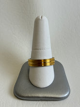 Load image into Gallery viewer, Kenneth Silver and Gold Band Ring