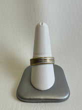 Load image into Gallery viewer, Henry Two Tone Silver and Gold Band Ring