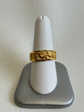 Load image into Gallery viewer, Adjustable Gold Dragon Ring
