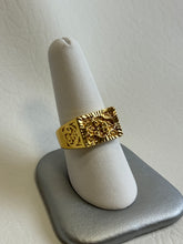 Load image into Gallery viewer, Gold Sunburst Character Ring