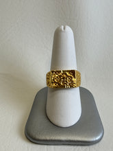 Load image into Gallery viewer, Gold Sunburst Character Ring