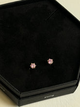 Load image into Gallery viewer, Jayda Gold Pink Stud Earrings