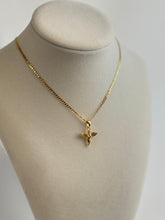 Load image into Gallery viewer, Kid’s 14” Gold Angel Diamond Necklace