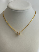 Load image into Gallery viewer, Celine Gold Diamond Fidget Necklace