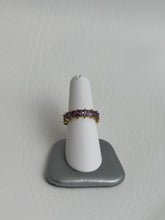 Load image into Gallery viewer, Bailey Gold Diamond Baguette Band Ring