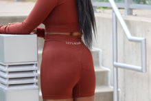 Load image into Gallery viewer, Brown Scrunch Shorts