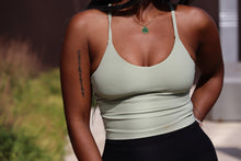 Load image into Gallery viewer, Strappy Halter Back Crop Bra Top