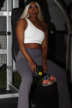 Load image into Gallery viewer, White One Shoulder Top