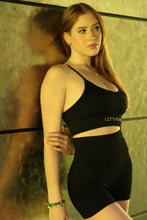 Load image into Gallery viewer, Black Stripes Bra