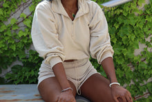 Load image into Gallery viewer, Beige Crop Sweater