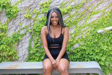 Load image into Gallery viewer, Black Stripes Bra