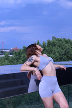 Load image into Gallery viewer, Grey Twist Front Bra