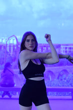 Load image into Gallery viewer, Black Stripes Bra