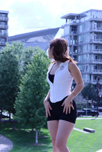 Load image into Gallery viewer, White Sleeveless Crop Vest