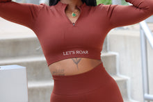 Load image into Gallery viewer, Brown Long Sleeve Top