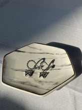 Load image into Gallery viewer, Silver Butterfly Dangle Hoop Earrings