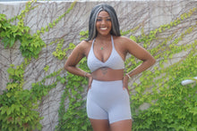 Load image into Gallery viewer, Grey Twist Front Bra