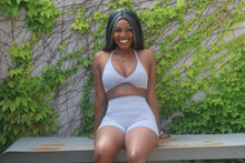 Load image into Gallery viewer, Grey Twist Front Bra