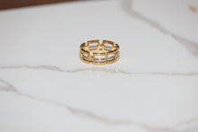 Load image into Gallery viewer, Gold Liza Boxy Ring