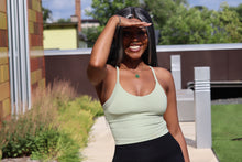 Load image into Gallery viewer, Strappy Halter Back Crop Bra Top