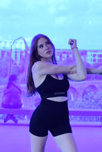 Load image into Gallery viewer, Black Stripes Bra