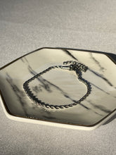 Load image into Gallery viewer, Silver Twist Rope Bracelet