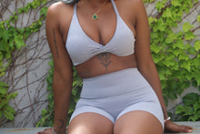 Load image into Gallery viewer, Grey Twist Front Bra