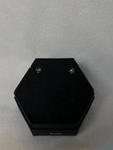 Load image into Gallery viewer, Emerald Clover Earrings