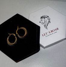 Load image into Gallery viewer, Women's Classic Great Quality Aria Hoop Earrings - Ladies Jewelry