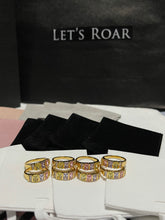Load image into Gallery viewer, Gold Plated Stainless Steel Tricolor Ring - Jewelry Online 2022